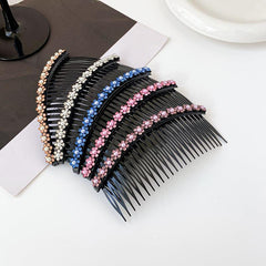 Plastic Hair Combs Clips Floral Faux Pearl Hairpin Hair Accessories