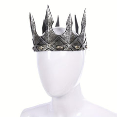 Medieval King Crown Halloween Stage Dress Up Props For Men