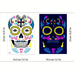 1pc Glow In The Dark Butterfly Music And Party Stickers