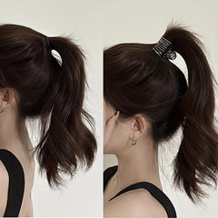 Metal Hair Claw Shark Hairpin High Ponytail Hairclip