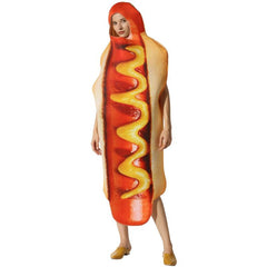 Halloween Hot Dog Cosplay Jumpsuit Costume