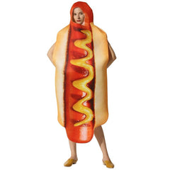 Halloween Hot Dog Cosplay Jumpsuit Costume