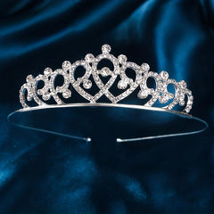 Tiara Bridal Jewelry Crown Princess Wedding Dress Crystal Hair Hoop