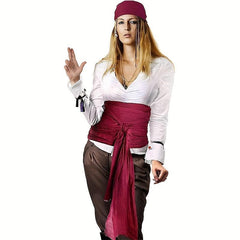 Pirate Bandana & Belt Set for Parties