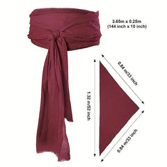 Pirate Bandana & Belt Set for Parties