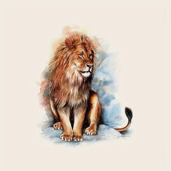Waterproof Animal Lion Temporary Tattoo Stickers