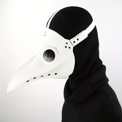 Plague Doctor Halloween Cosplay Mask PU Leather Dress Up