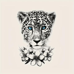 Leopard Tattoo Sticker Waterproof Temporary Body Stickers