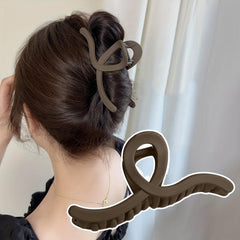Sense Frosted Hair Clip Extra Large Hair Clip Fairy Solid Hair Clip Headwear