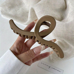 Sense Frosted Hair Clip Extra Large Hair Clip Fairy Solid Hair Clip Headwear