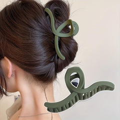 Sense Frosted Hair Clip Extra Large Hair Clip Fairy Solid Hair Clip Headwear