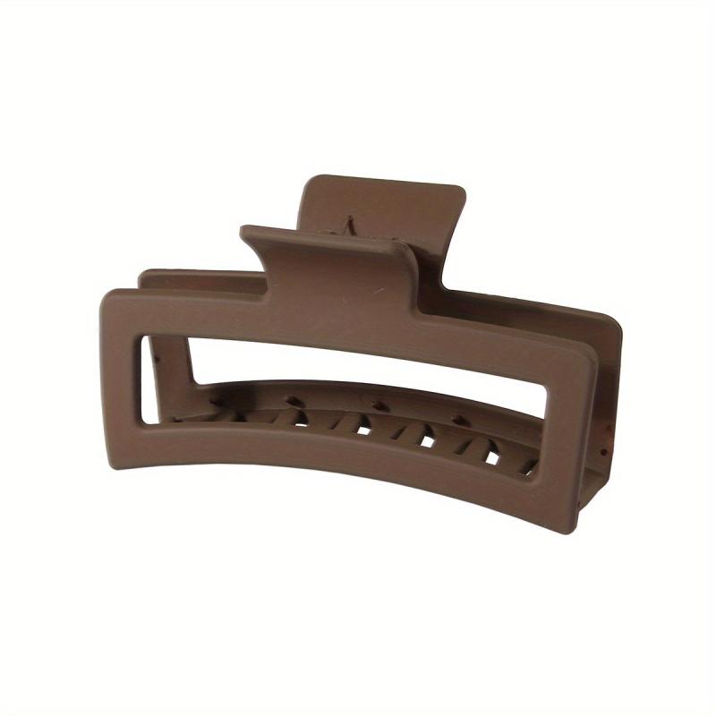 5 12inch Frosted Square Hair Claw Clip Hair Accessories