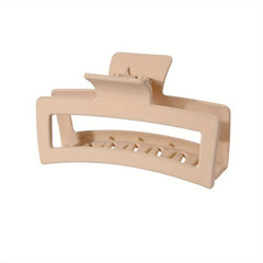 5 12inch Frosted Square Hair Claw Clip Hair Accessories