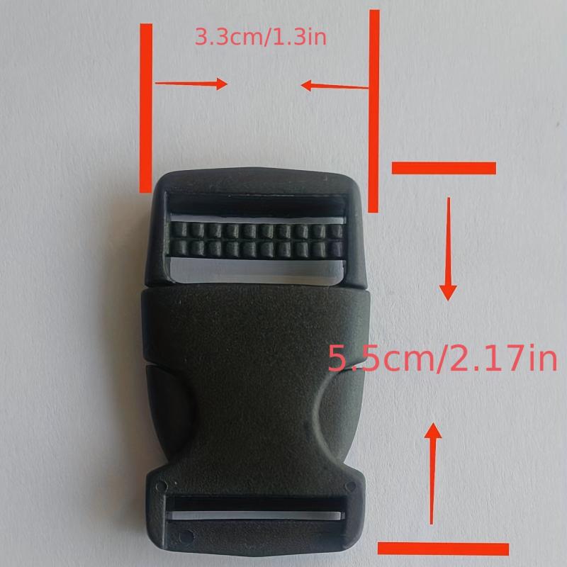 Adjustable Buckle Elastic Band Backpack Strap Snap Fastener