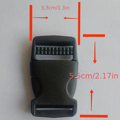 Adjustable Buckle Elastic Band Backpack Strap Snap Fastener