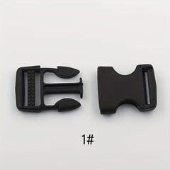 Adjustable Buckle Elastic Band Backpack Strap Snap Fastener