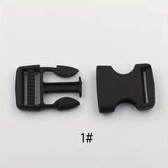 Adjustable Buckle Elastic Band Backpack Strap Snap Fastener
