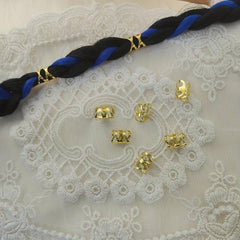 30pcs Viking Style Hair Braid Rings Hair Accessories Holiday Gift