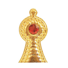 Men's Golden King Crown Prince Headdress Birthday Cake Decoration