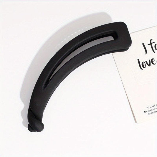 Big Size Banana Shape Hair Clip for Thick Hair