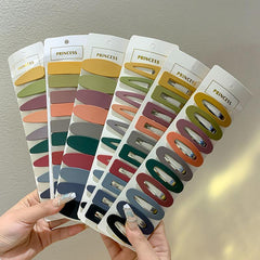 10pc Frosted Hair Clip Set for Women