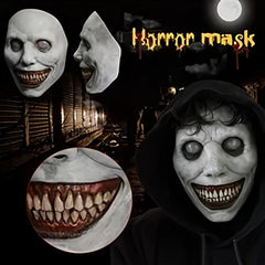 Men's Scary Halloween Mask Smiling Devil Evil Role-playing Props