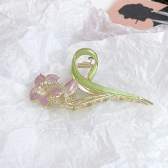 Large Flower Hair Clip Headwear Hair Claw Girl's Hair Accessories