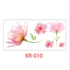 Flower Pattern Sticker Women's Arm Clavicle Sexy Water Transfer Sticker