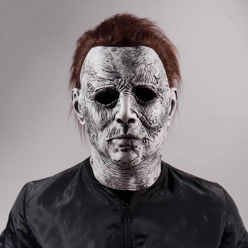 Men's Latex Horror Mask for Halloween