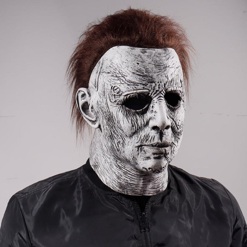 Men's Latex Horror Mask for Halloween