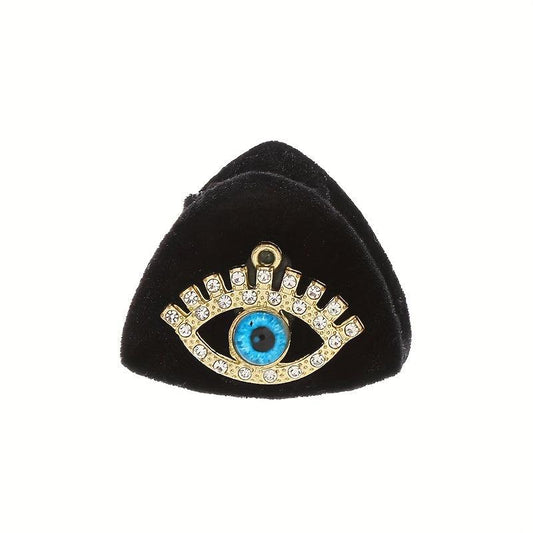 2pcs Devil's Eye Girl Small Hair Clip Cat Ears Letter Headwear
