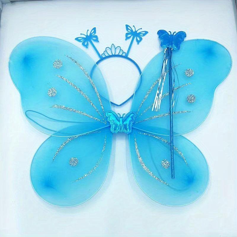 Pink Angel Butterfly Wings