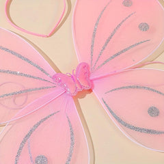 Pink Angel Butterfly Wings