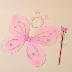 Pink Angel Butterfly Wings