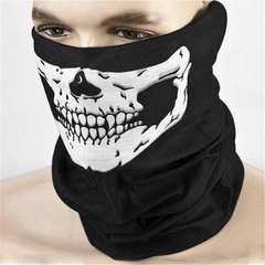 Skull Bandana Head Cover Riding Mask Halloween Props