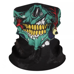 Skull Bandana Head Cover Riding Mask Halloween Props