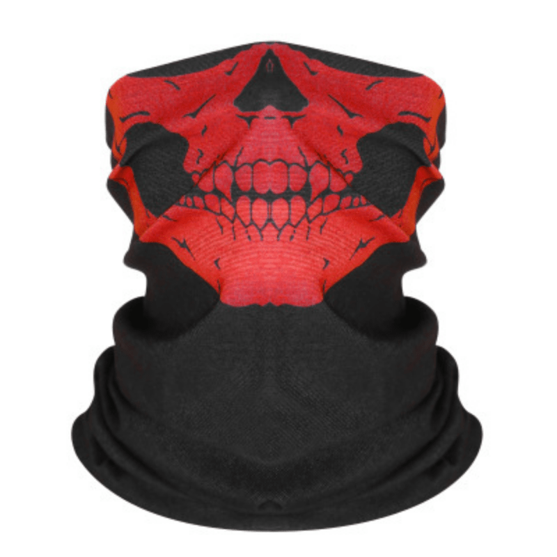 Skull Bandana Head Cover Riding Mask Halloween Props