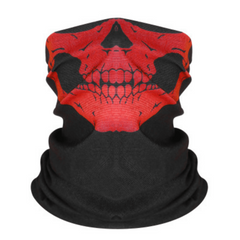 Skull Bandana Head Cover Riding Mask Halloween Props