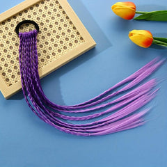 Colorful Synthetic Braids Hair Extensions for Girls