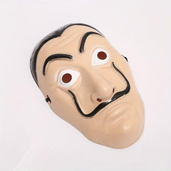 Terrifying Bearded Male Mask Halloween Cosplay Prop