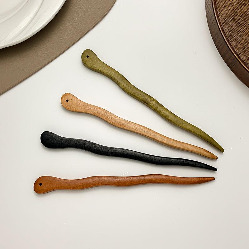 Women Chinese Style Sandalwood Hairpin Hair Accessories