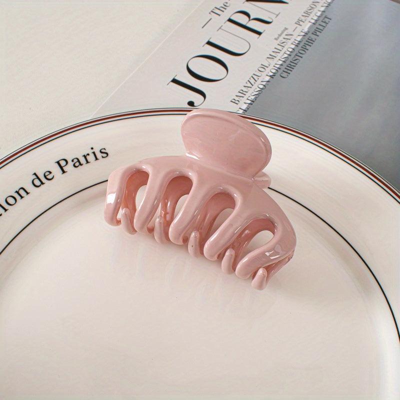 5PCS Set Women Large Hair Claw Hair Clip Barrette Hair Accessories