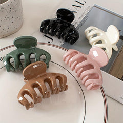 5PCS Set Women Large Hair Claw Hair Clip Barrette Hair Accessories