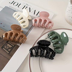 5PCS Set Women Large Hair Claw Hair Clip Barrette Hair Accessories