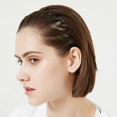 Headband Iron Short Hair Artifact Head Hoop for Sports and Makeup