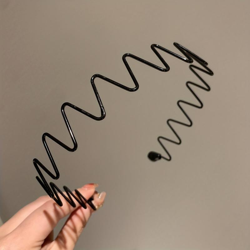 Headband Iron Short Hair Artifact Head Hoop for Sports and Makeup