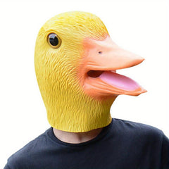 Duck Face Mask Halloween Mask Latex Animal Mask Novelty Duck Costume