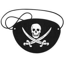 Pirate Eye Mask Felt Hat Costume Halloween Decoration