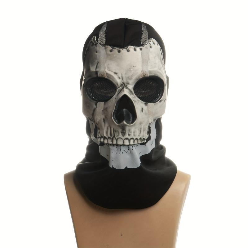 Halloween Skull Full Face Mask Costume Dress Up