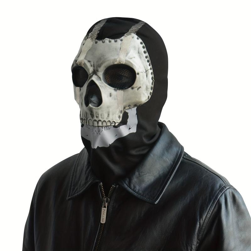 Halloween Skull Full Face Mask Costume Dress Up
